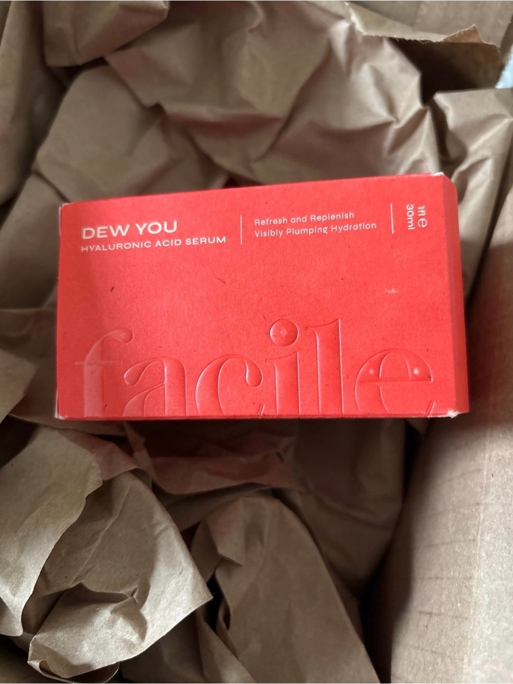 New Facile Dew You Hydrating Hyaluronic Acid Gel Serum